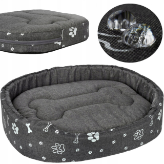 VODEODOLNÝ MÄKKÝ pelech pre psa ZIPPER L 68x55